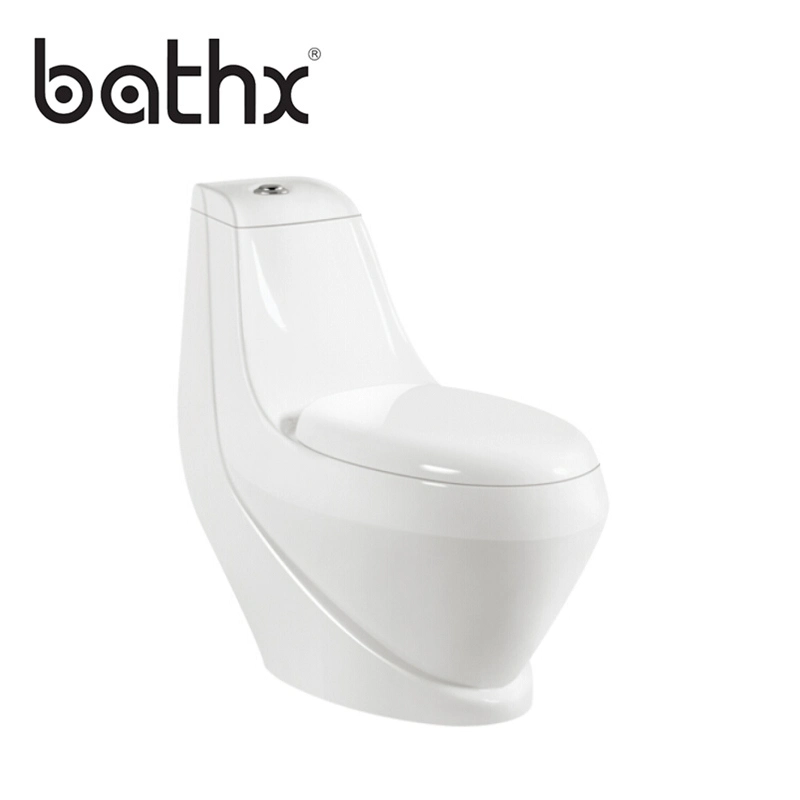 Water-Saving Wholesale Modern Style High Quality Ceramic One Piece Nightstool Toilet Bowl (PL-3869)